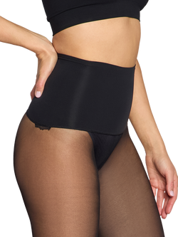 Heist The Overknee Tights, Black - view 2, Black