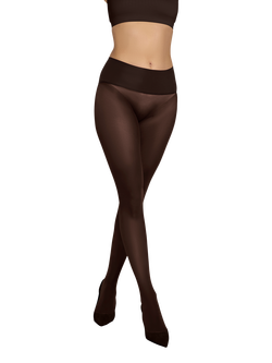 Heist The Sixty Opaque Tights, Chocolate Torte