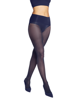 Heist The Thirty Five Semi Opaque Tights, Midnight Navy, Midnight Navy