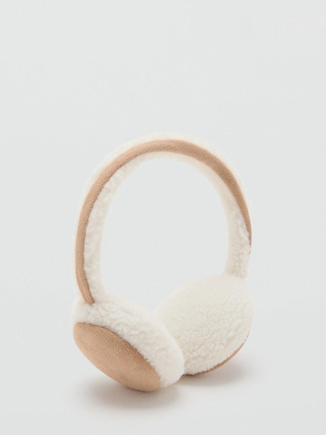 Product image 2 of 3, which shows Mango Kids' Sherpa Ear Muffs , Brown, One