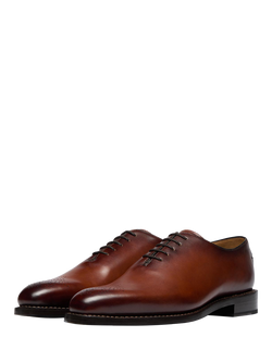 Oliver Sweeney Yeldham Leather Monk Shoes, Brown - view 2, Brown