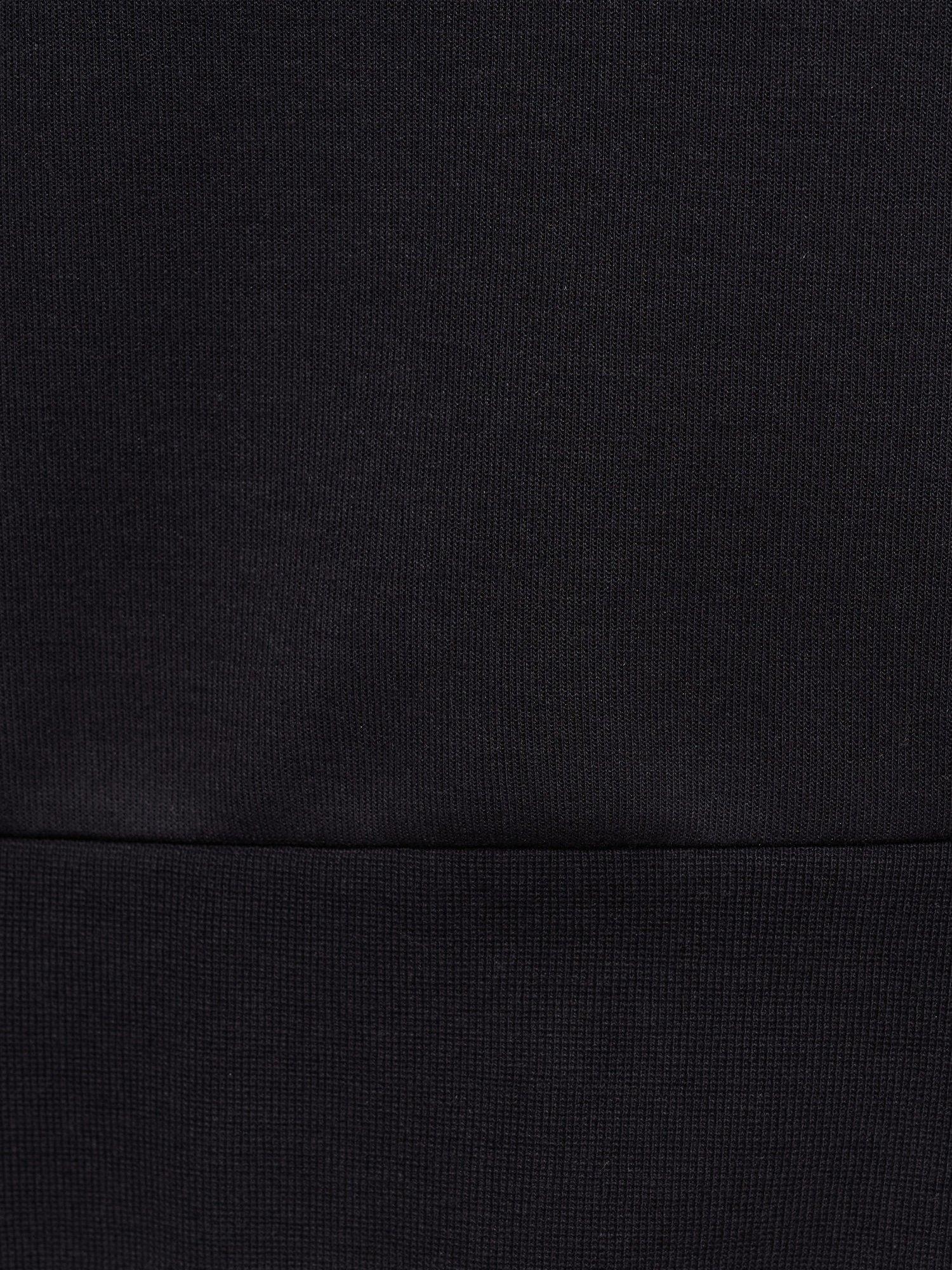 Product image 5 of 9, which shows Mango Bono Cotton Blend Knit Hoodie, Navy, XL