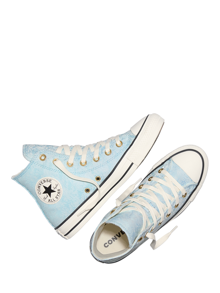Converse Chuck Taylor All Star Hi-Top Trainers, Rained Out/Egret - view 2, Rained Out/Egret