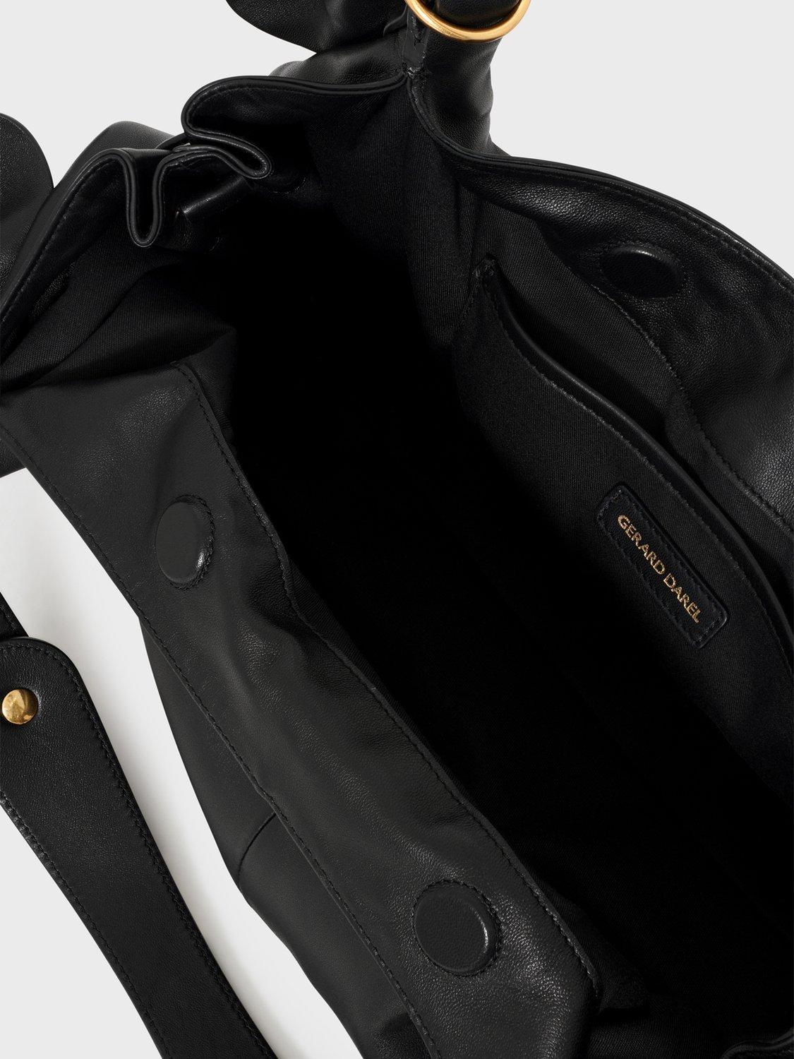 Product image 3 of 3, which shows Gerard Darel Le Mini Kate Leather Bag, Black, One Size