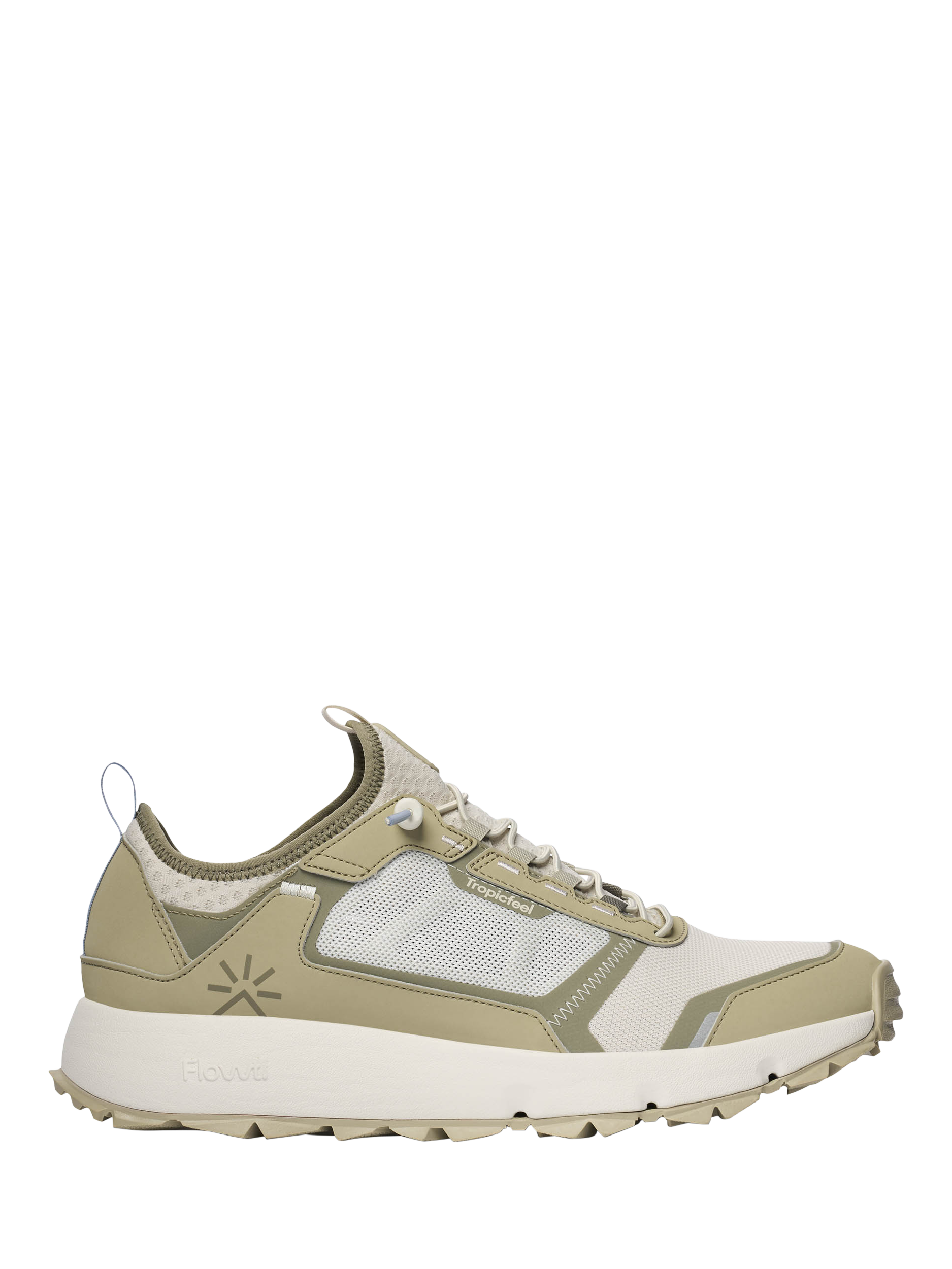 Product image 1 of 7, which shows Tropicfeel All-Terrain X Trainers, Silver Green, EU36