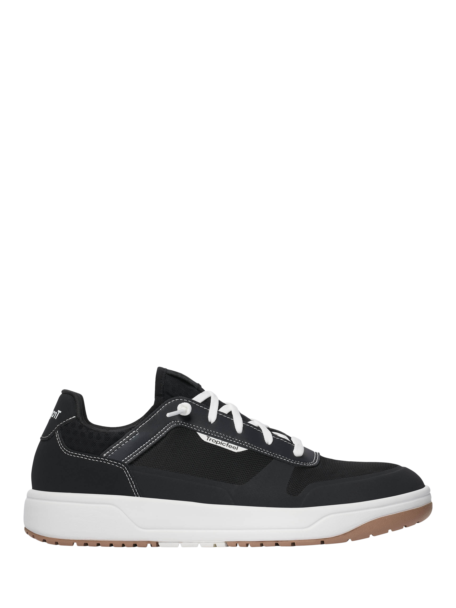 Product image 1 of 6, which shows Tropicfeel Dune Lace-Up Trainers , Core Black, EU36