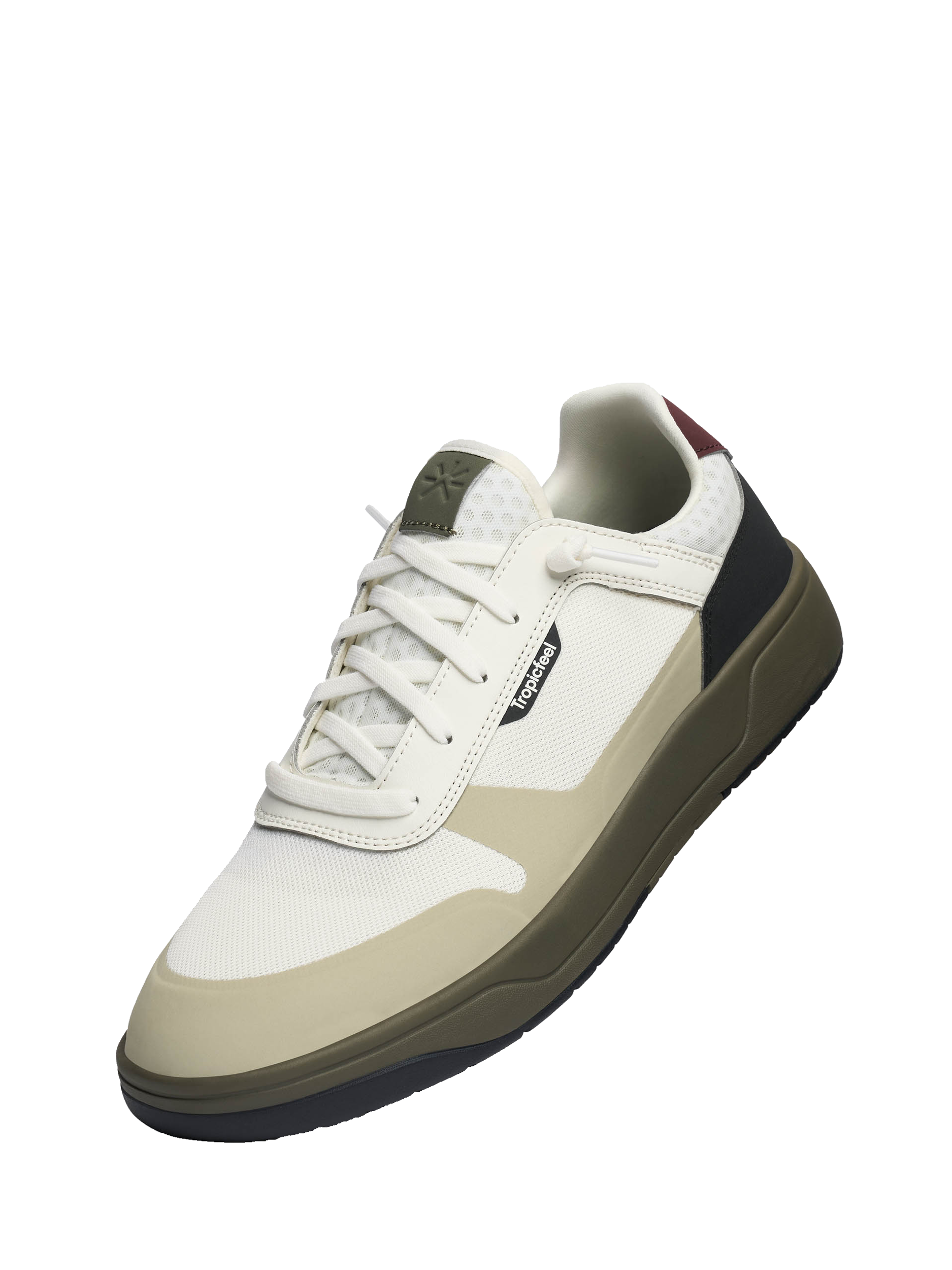 Product image 2 of 5, which shows Tropicfeel Dune Lace-Up Trainers, Leaf Green, EU36