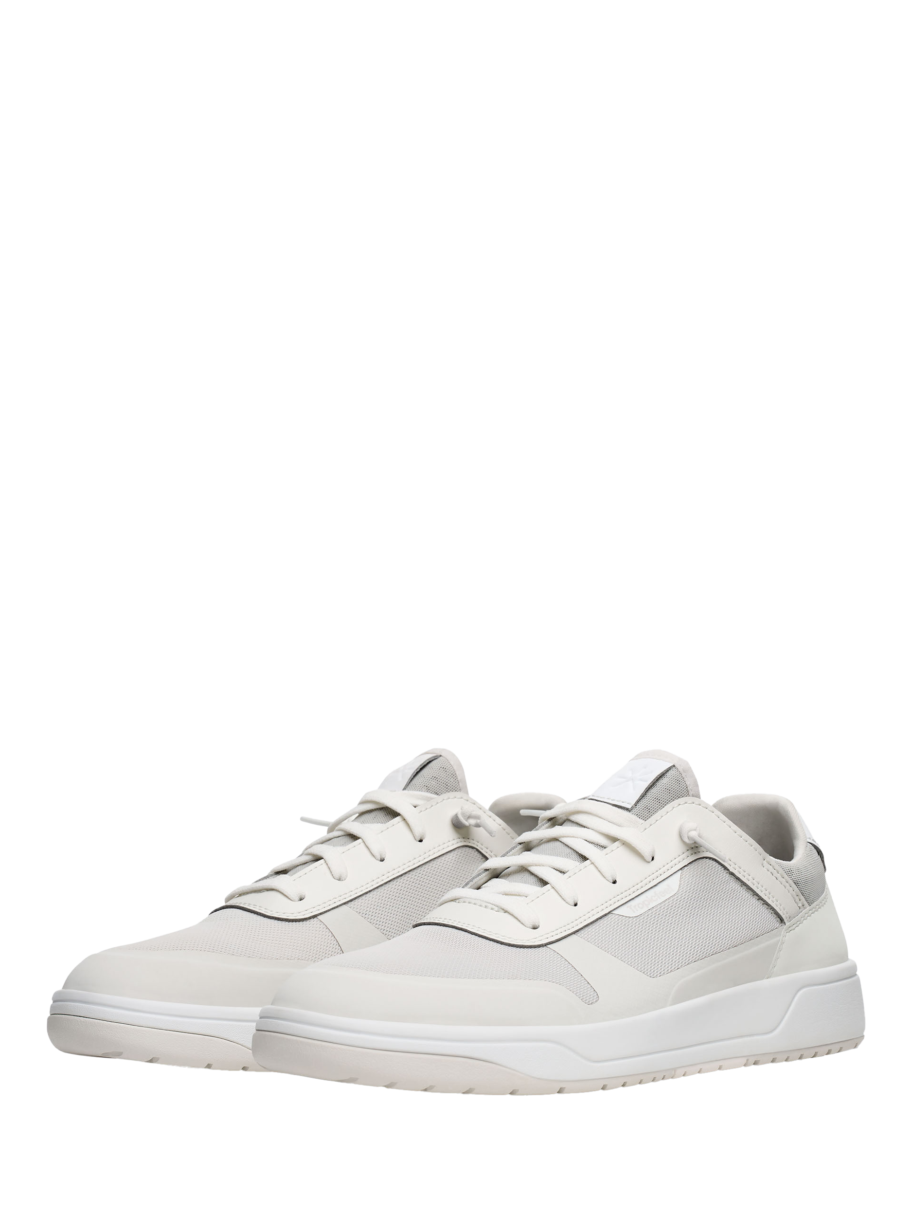 Product image 2 of 6, which shows Tropicfeel Dune Lace-Up Trainers , Onyx White, EU36