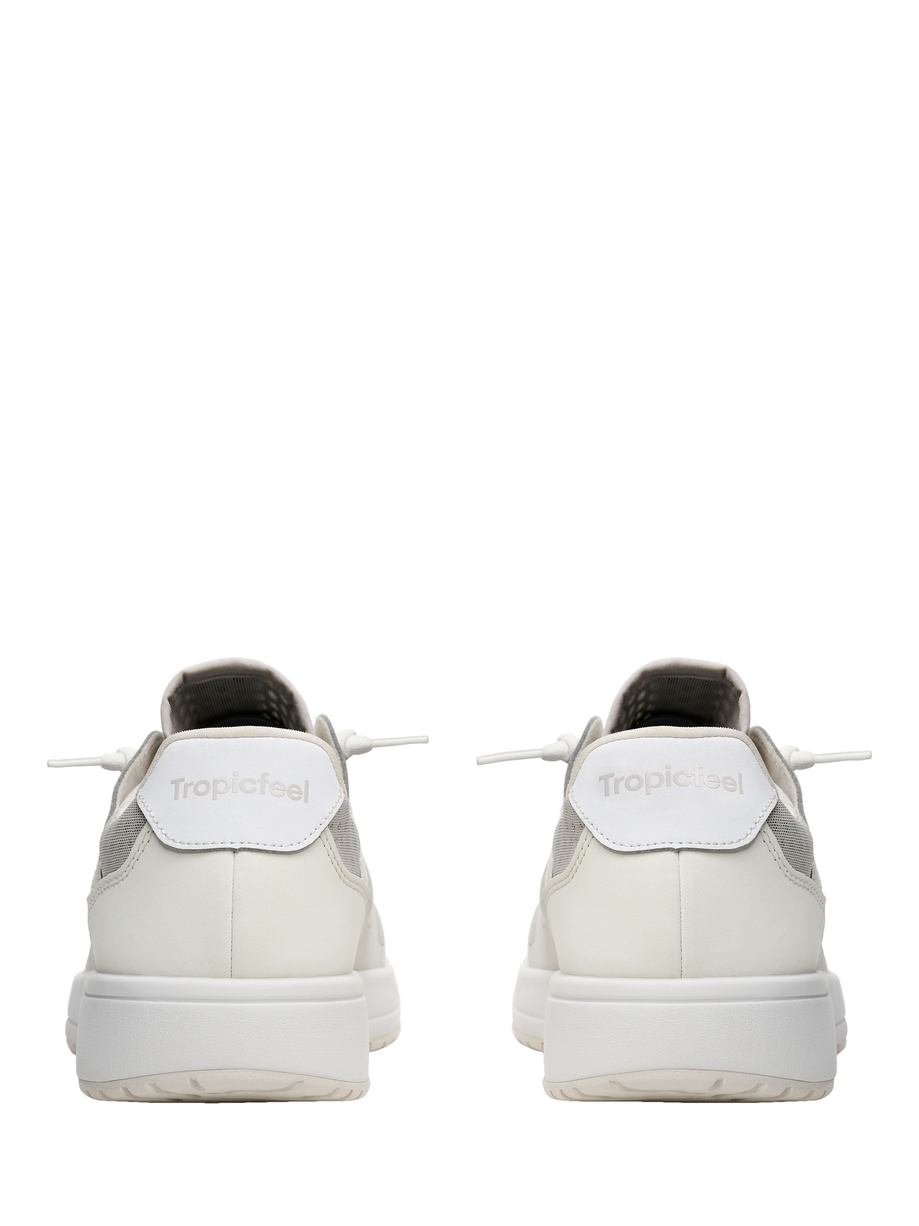 Product image 5 of 6, which shows Tropicfeel Dune Lace-Up Trainers , Onyx White, EU36