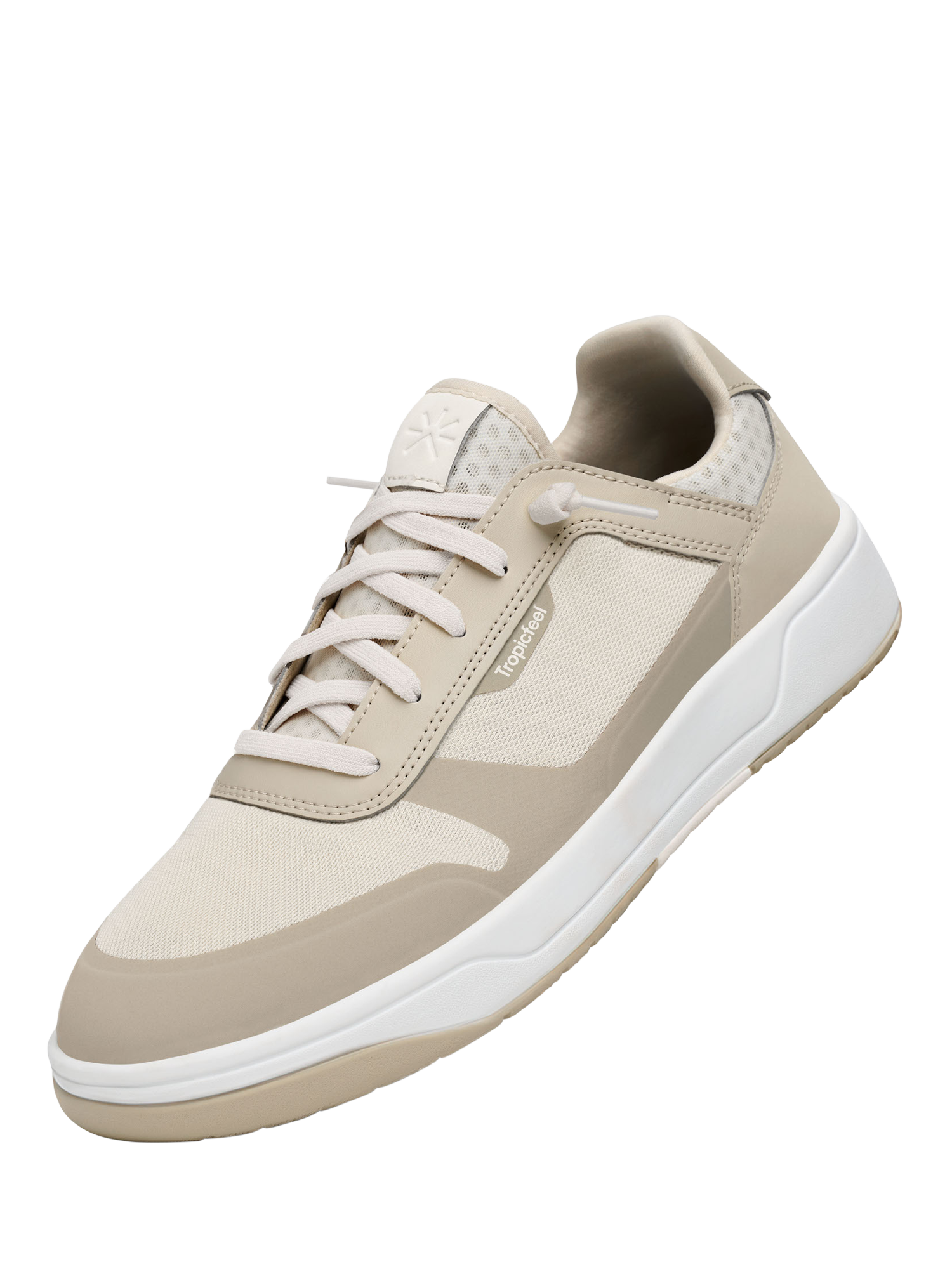 Product image 3 of 6, which shows Tropicfeel Dune Lace-Up Trainers, Shore Sand, EU36