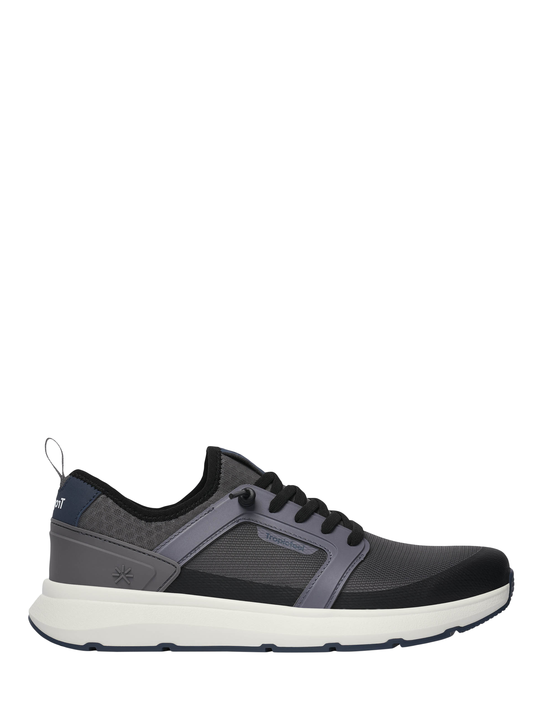 Product image 1 of 6, which shows Tropicfeel Monsoon Slip-On Trainers, Dark Iron, EU36