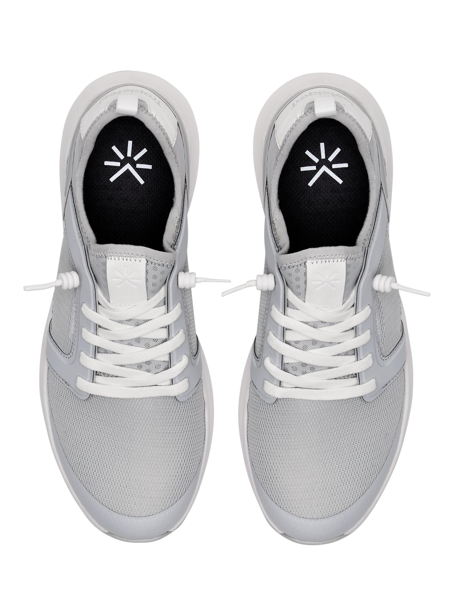 Product image 4 of 6, which shows Tropicfeel Monsoon Slip-On Trainers, Mist Grey, EU36