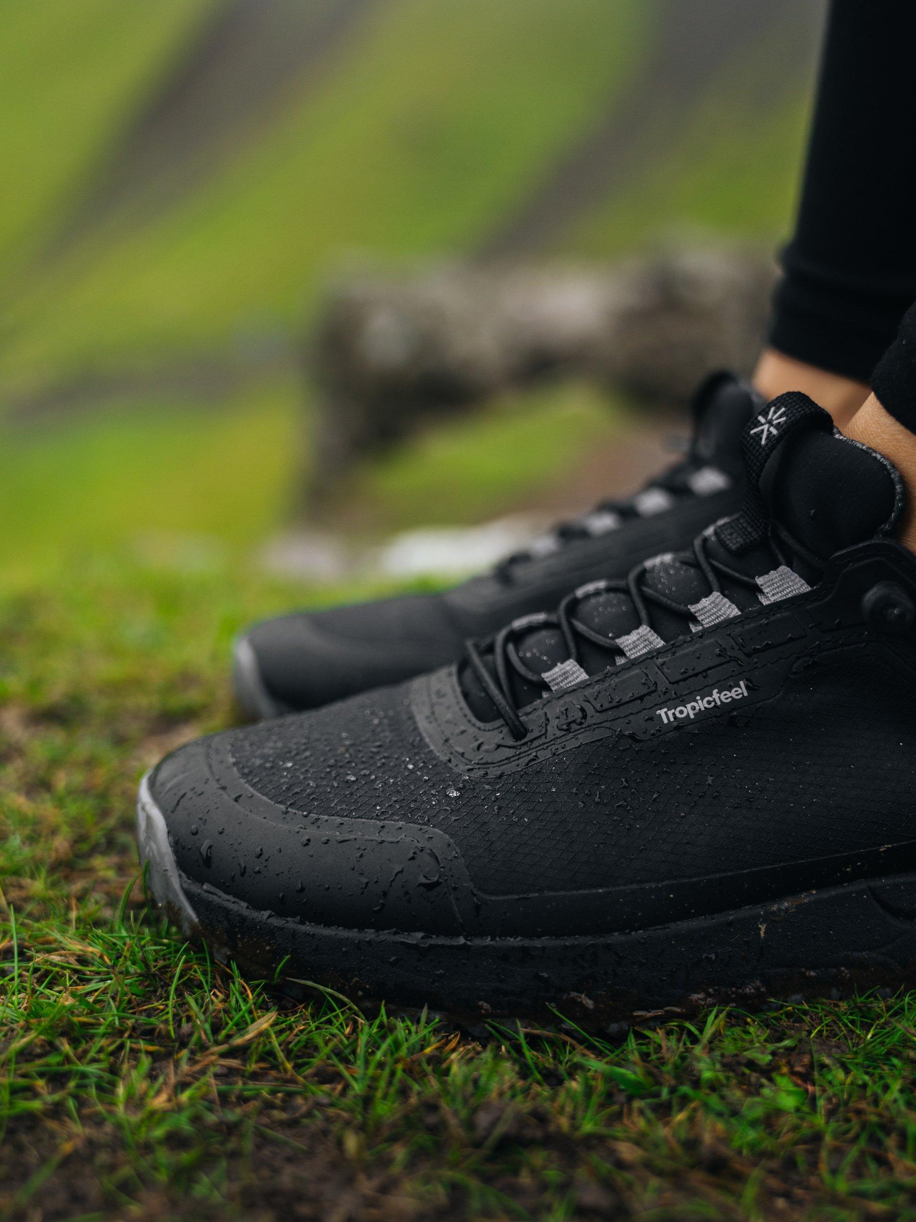 Product image 2 of 8, which shows Tropicfeel  All-Terrain HDry Waterproof Trainers, All Black, EU36