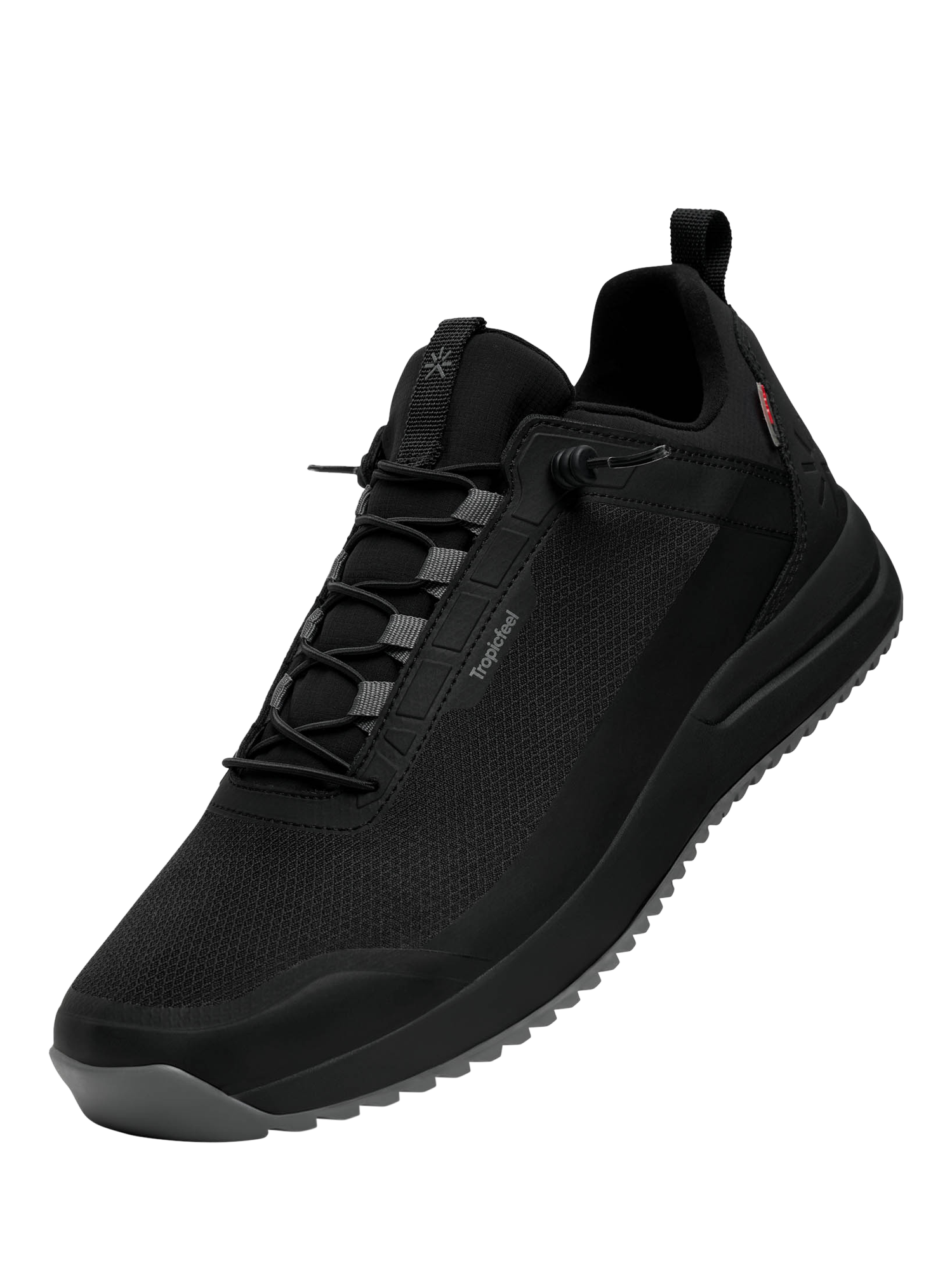 Product image 4 of 8, which shows Tropicfeel  All-Terrain HDry Waterproof Trainers, All Black, EU36