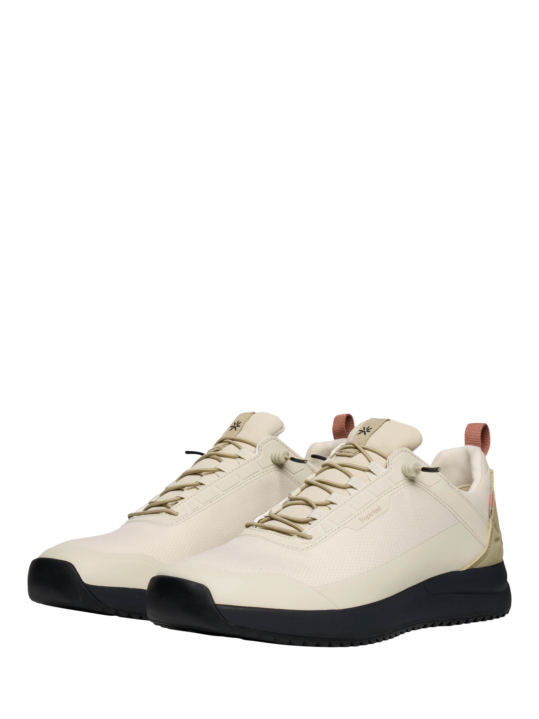 Product image 3 of 8, which shows Tropicfeel All-Terrain HDry Waterproof Trainers, Bone White, EU36