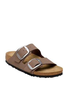 Birkenstock Arizona Birko-Flor Big Buckle Sandals, Mocca - view 2, Mocca