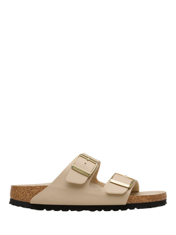 Birkenstock Arizona Birko-Flor Sandals, Oyster, Oyster