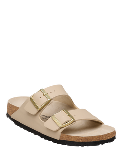 Birkenstock Arizona Birko-Flor Sandals, Oyster - view 2, Oyster