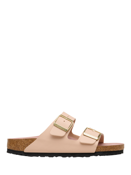 Birkenstock Arizona Birko-Flor Two Strap Sandals, Pink, Pink