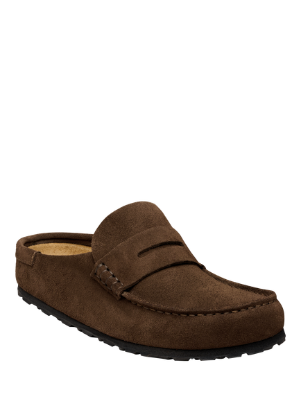 Birkenstock Naples Wrapped Suede Sandals, Carafe - view 2, Carafe