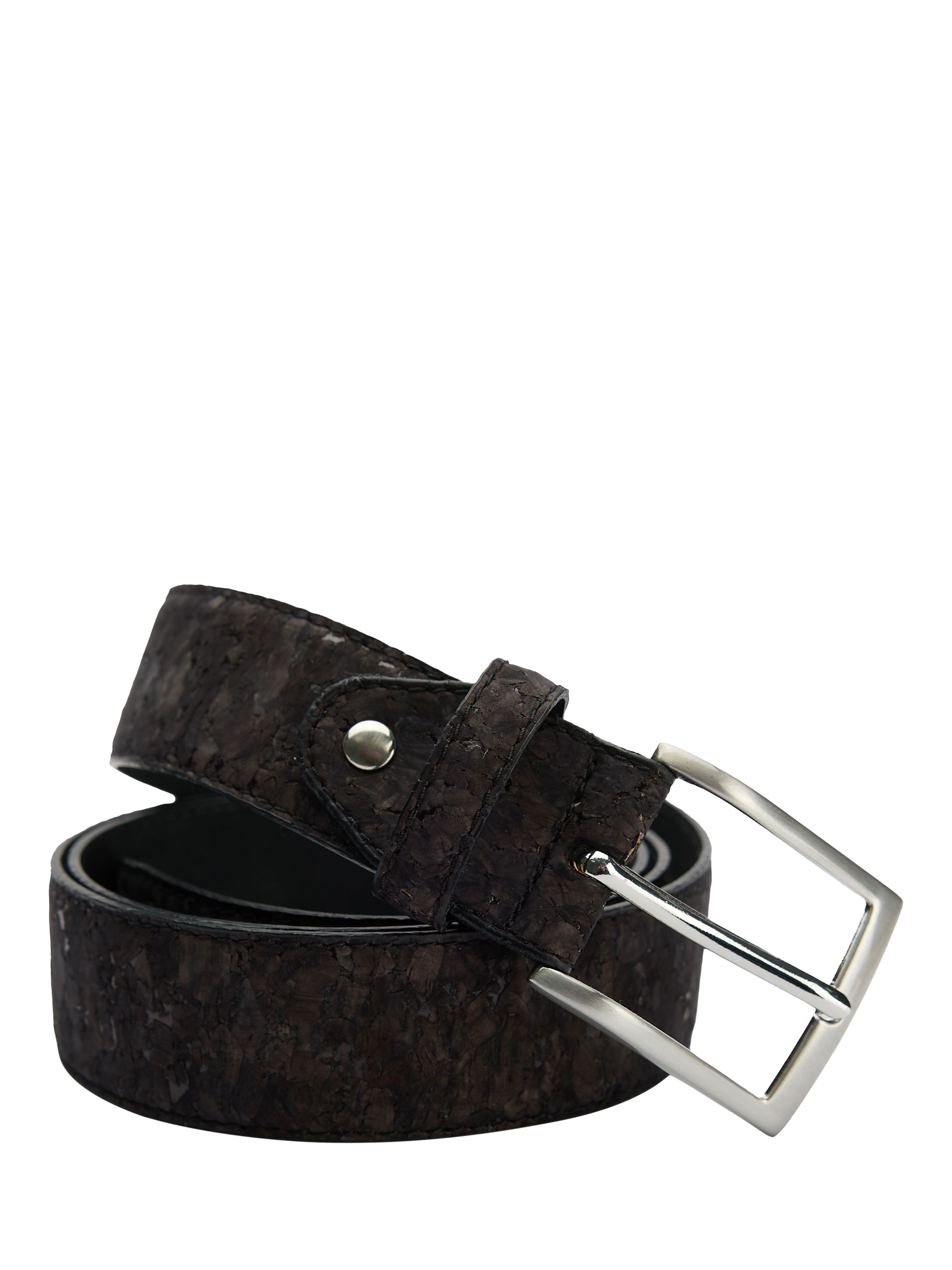 Product image 1 of 2, which shows V.GAN Textured Cork Belt, Black, M