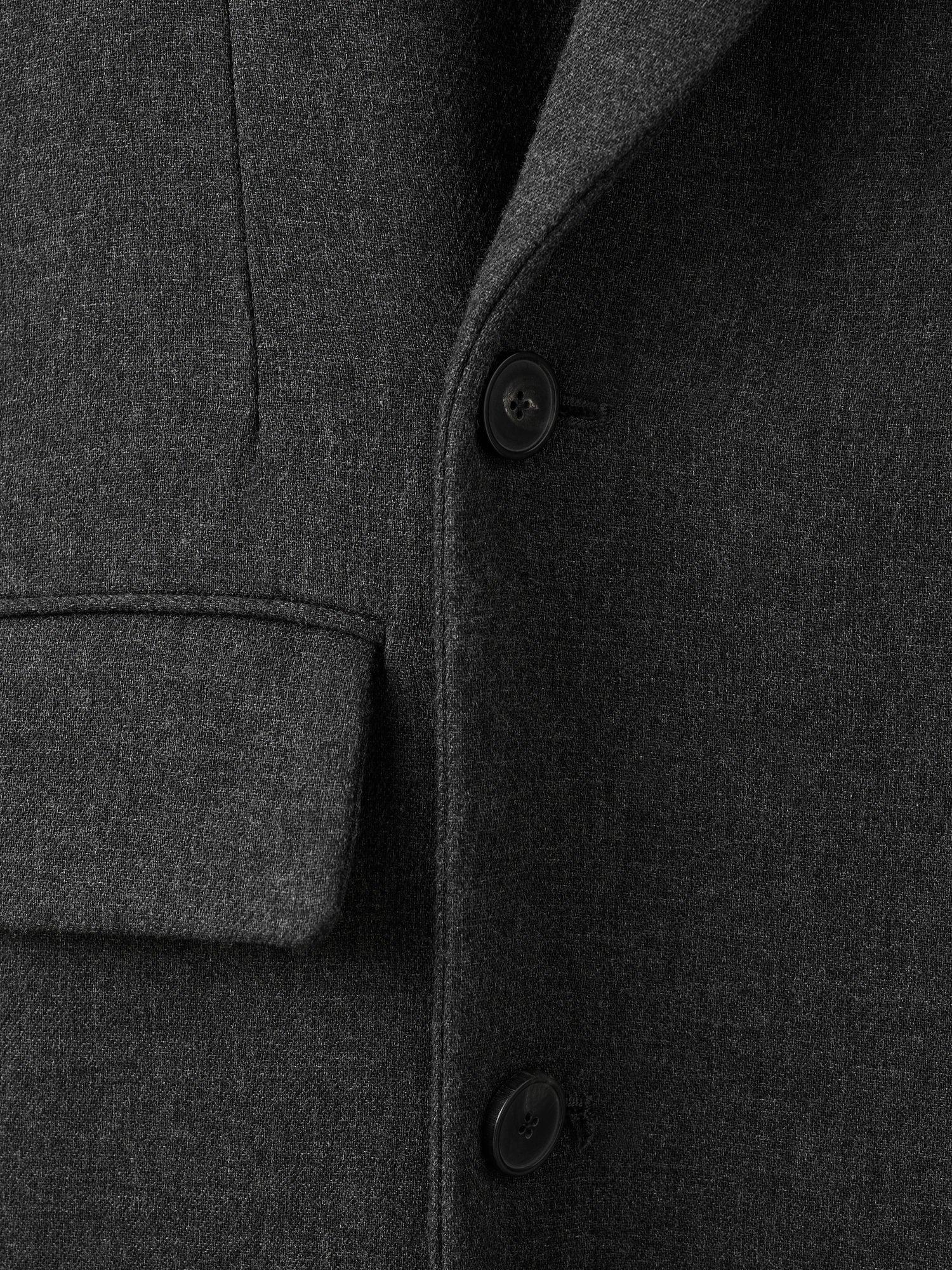 Product image 5 of 6, which shows Mango Santana Wrap Long Coat, Grey, L