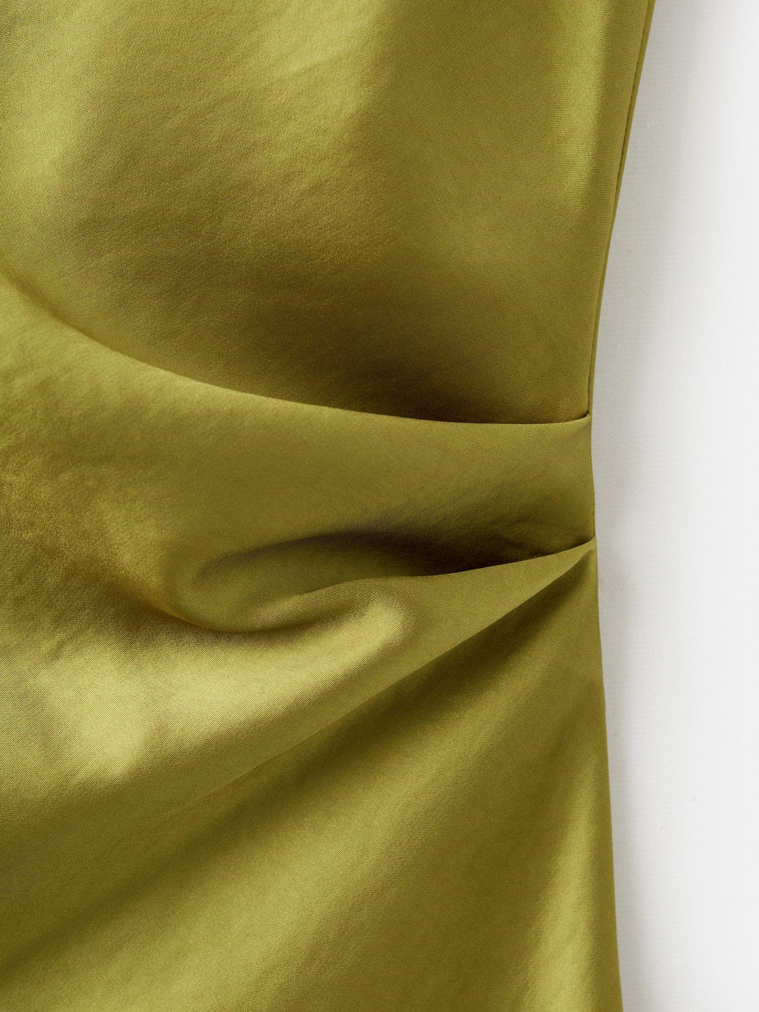 Product image 5 of 7, which shows Mango Sunset Drape Top, Yellow, 10