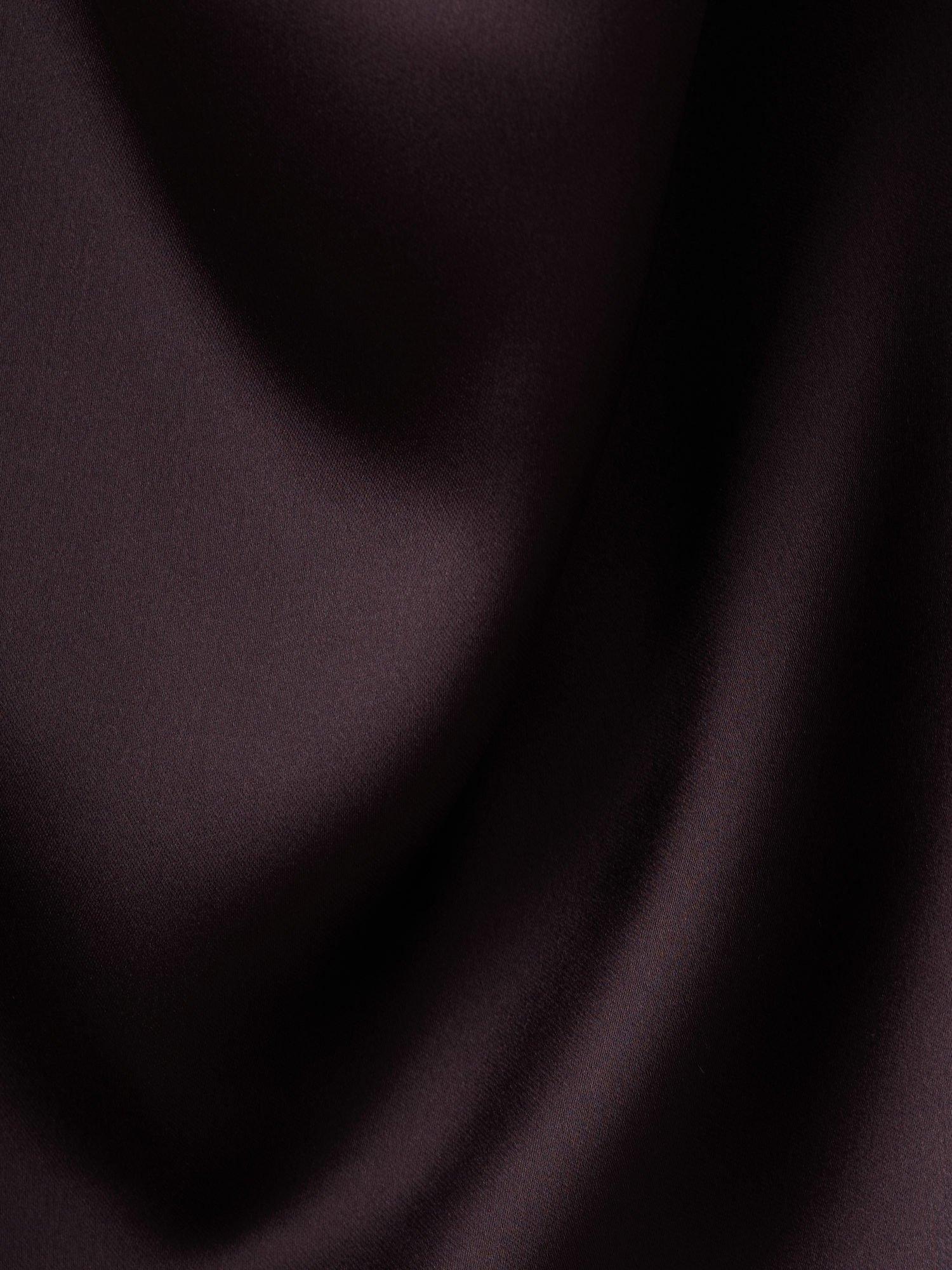 Product image 5 of 8, which shows Mango Newmia Sleeveless Halterneck Jersey Top, Dark Purple, XXS
