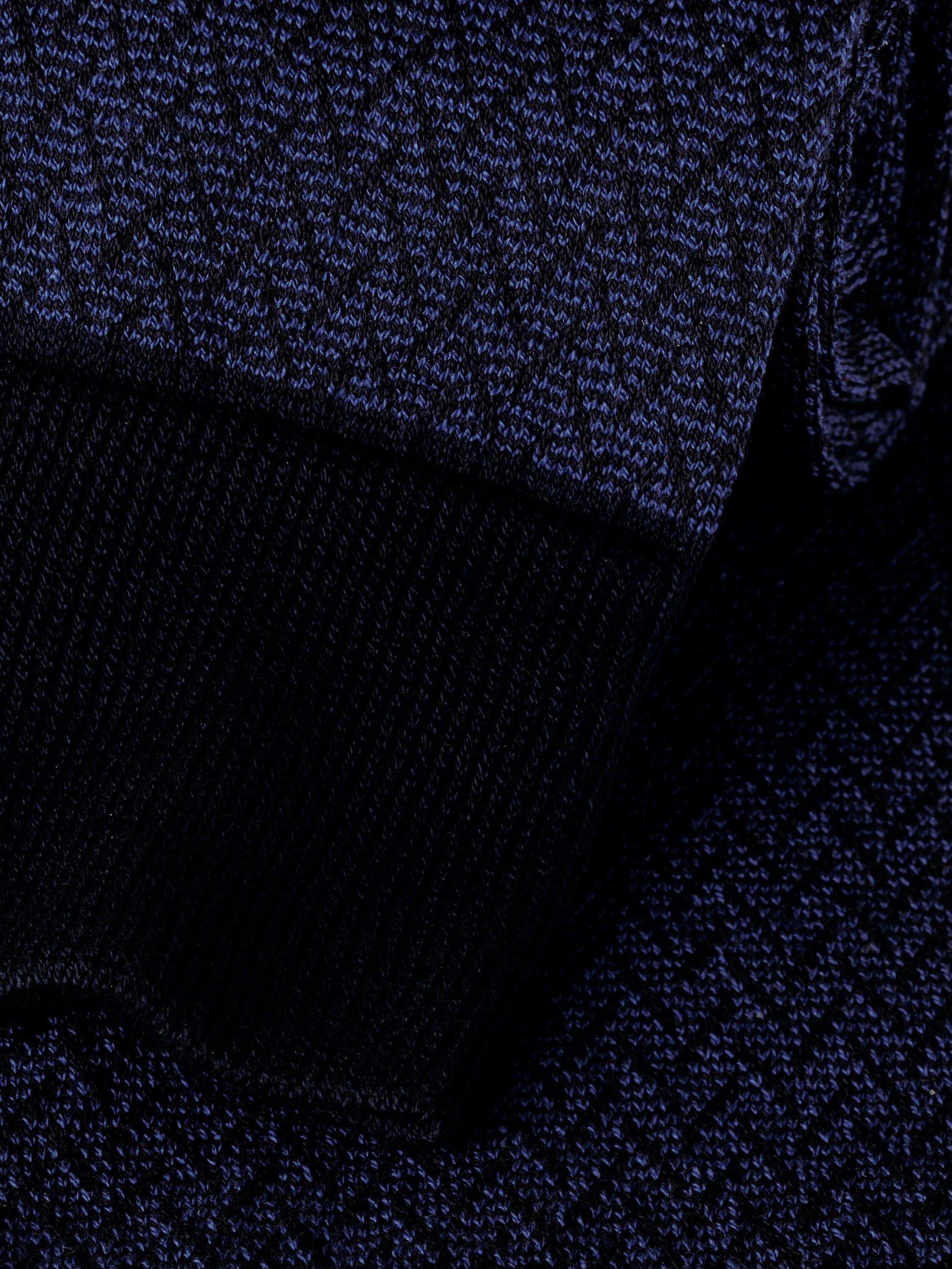 Product image 2 of 2, which shows Charles Tyrwhitt Cotton Herringbone Crew Socks, Royal Blue, L