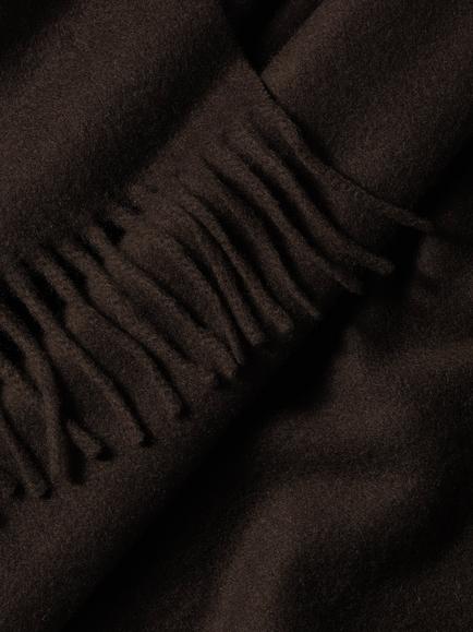 Charles Tyrwhitt Cashmere Scarf, Chocolate - view 2, Chocolate