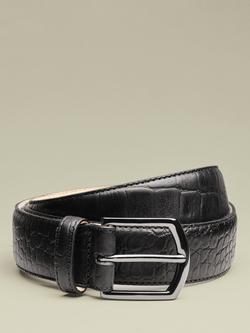 Charles Tyrwhitt Italian Leather Belt, Black, Black