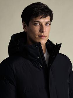 Charles Tyrwhitt Padded Water-Repellent Jacket, Navy - view 2, Navy