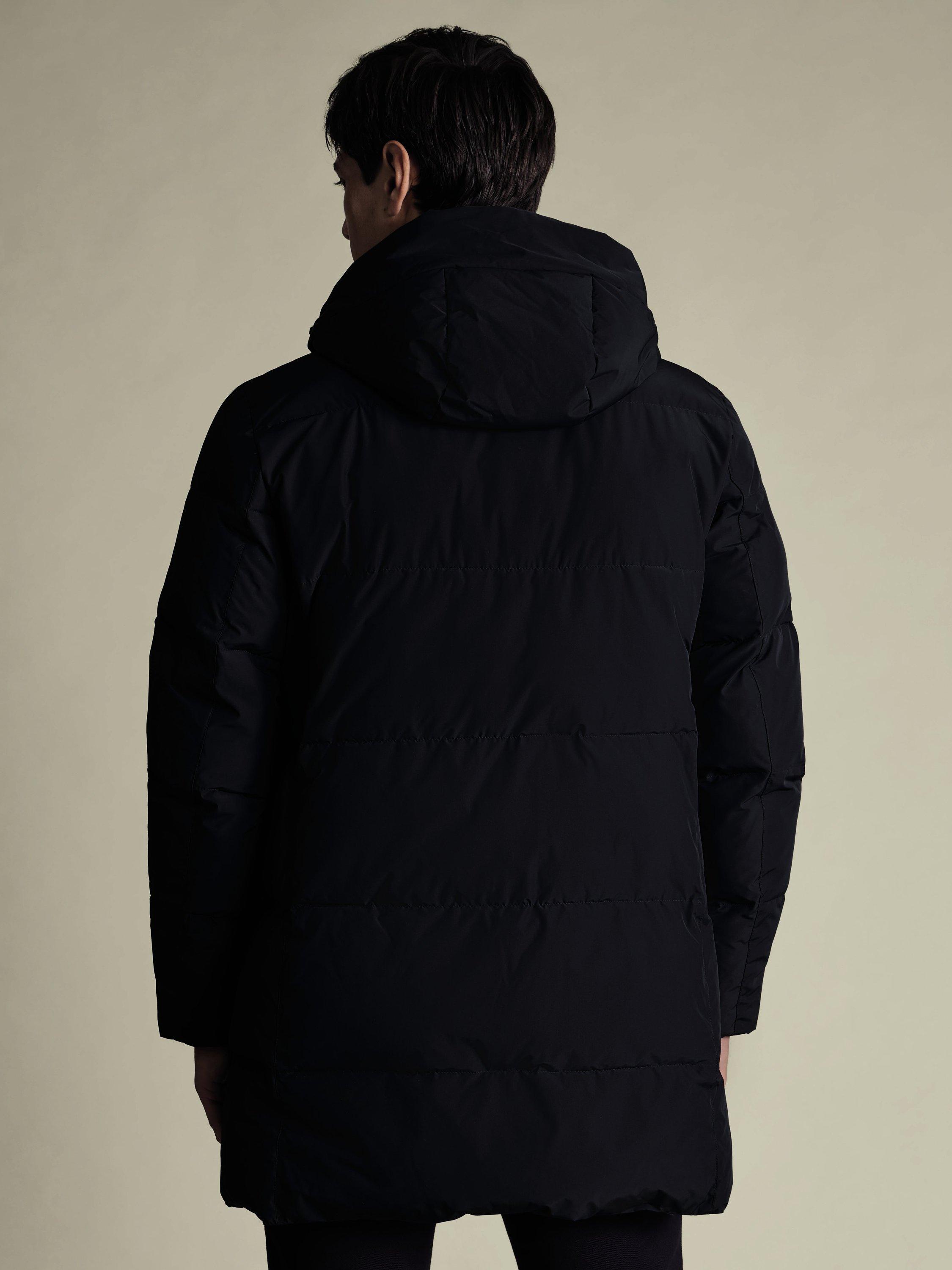 Product image 3 of 5, which shows Charles Tyrwhitt Padded Water-Repellent Jacket, Navy, L