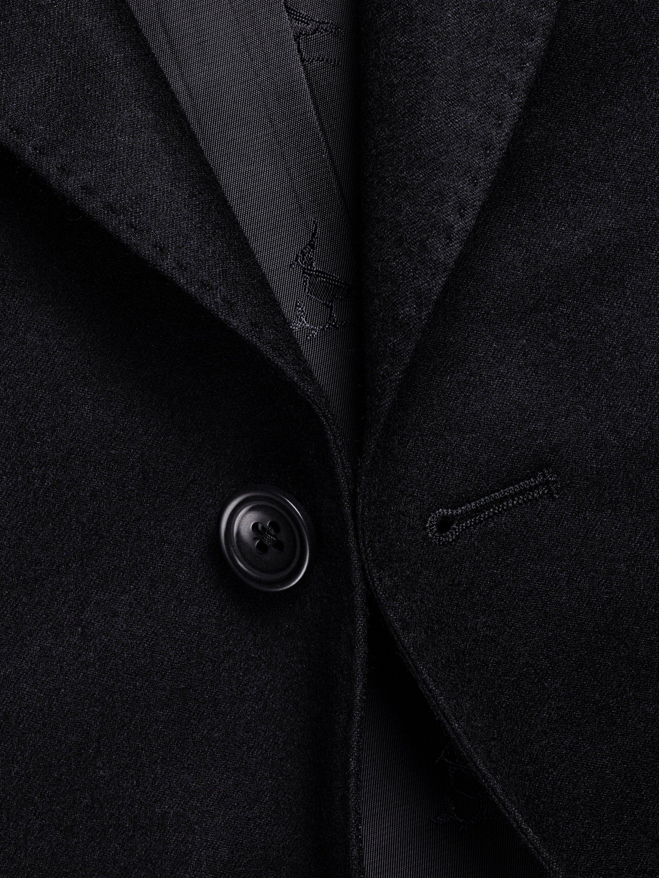 Product image 5 of 5, which shows Charles Tyrwhitt Wool Rich Single Breasted Suit Jacket, Navy, 36S
