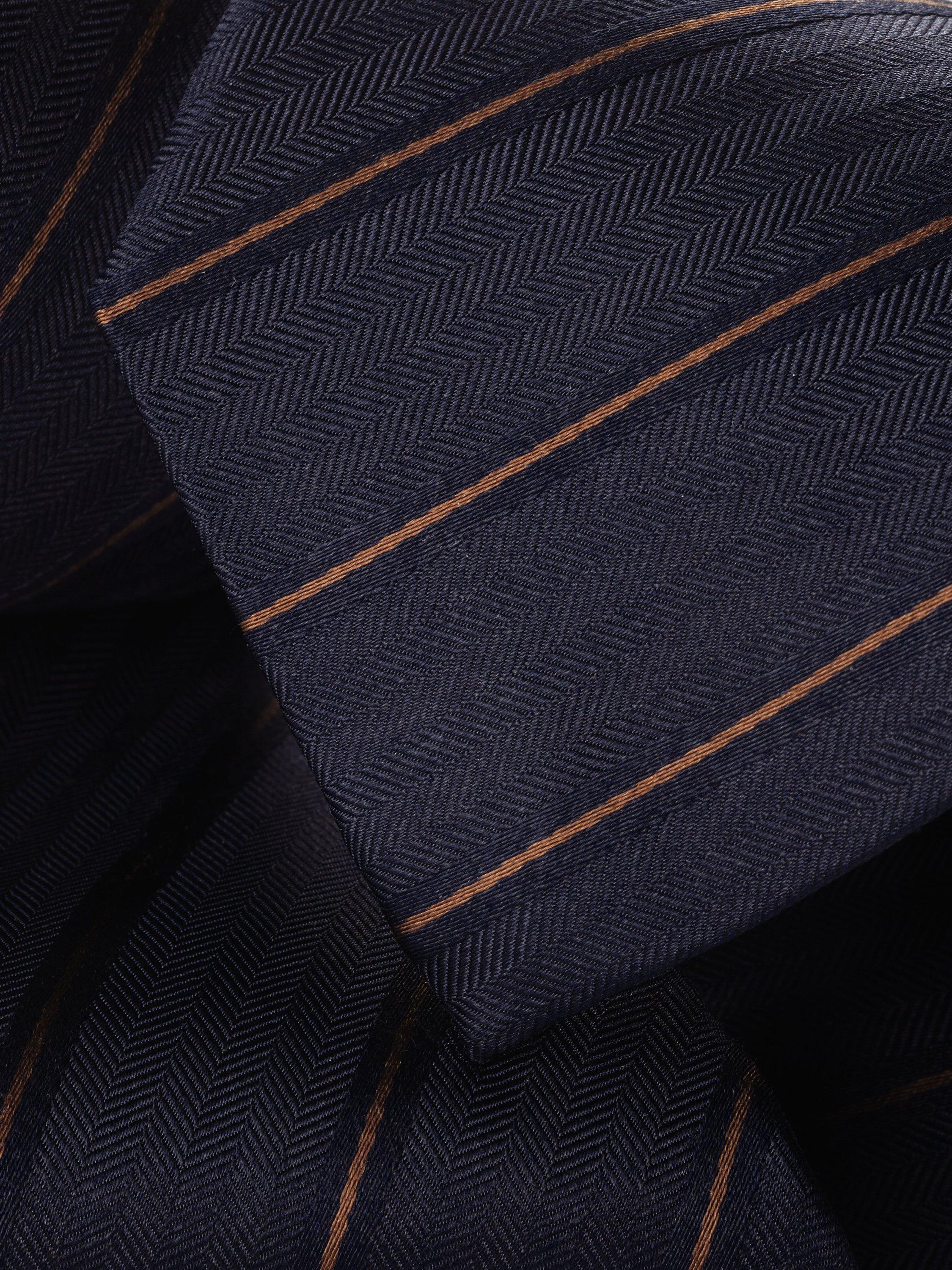 Product image 2 of 2, which shows Charles Tyrwhitt Striped Silk Tie, Royal Blue