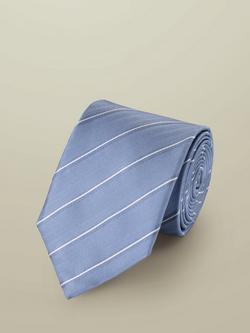 Charles Tyrwhitt Striped Silk Tie, Sky Blue, Sky Blue