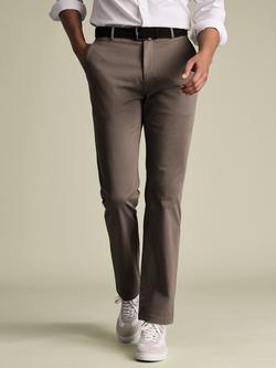 Charles Tyrwhitt Slim Fit Washed Chinos, Mocha, Mocha