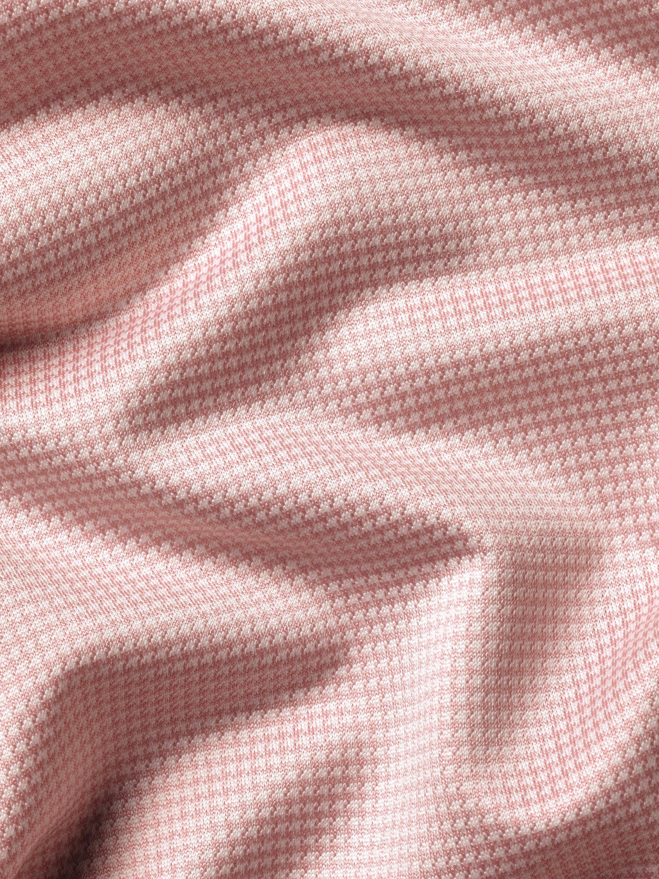 Product image 6 of 6, which shows Charles Tyrwhitt Regular Fit Performance Jersey Shirt, Light Pink, XS