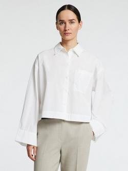 Selected Fastha Boxy Shirt, White, White