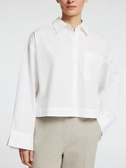 Selected Fastha Boxy Shirt, White - view 2, White