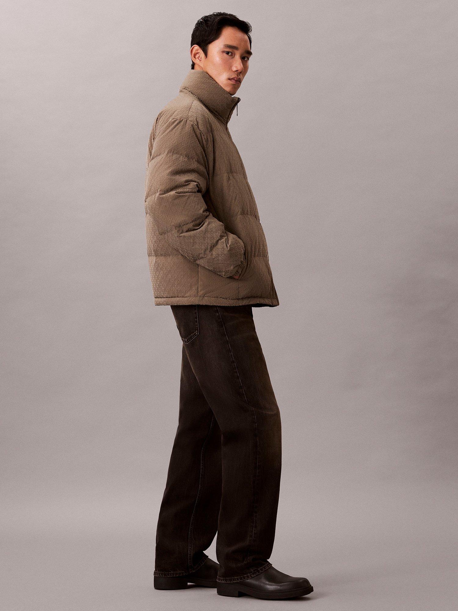 Product image 6 of 6, which shows Calvin Klein Reversible Water Resistant Puffer Jacket, Bungee Cord, S