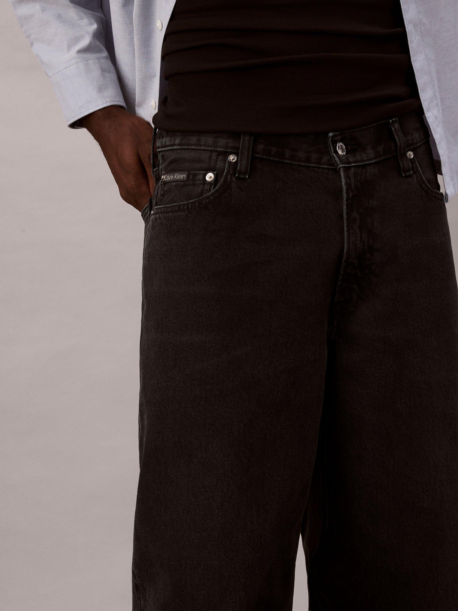 Product image 3 of 6, which shows Calvin Klein Barrel Fit Jeans, Covenant, 29R