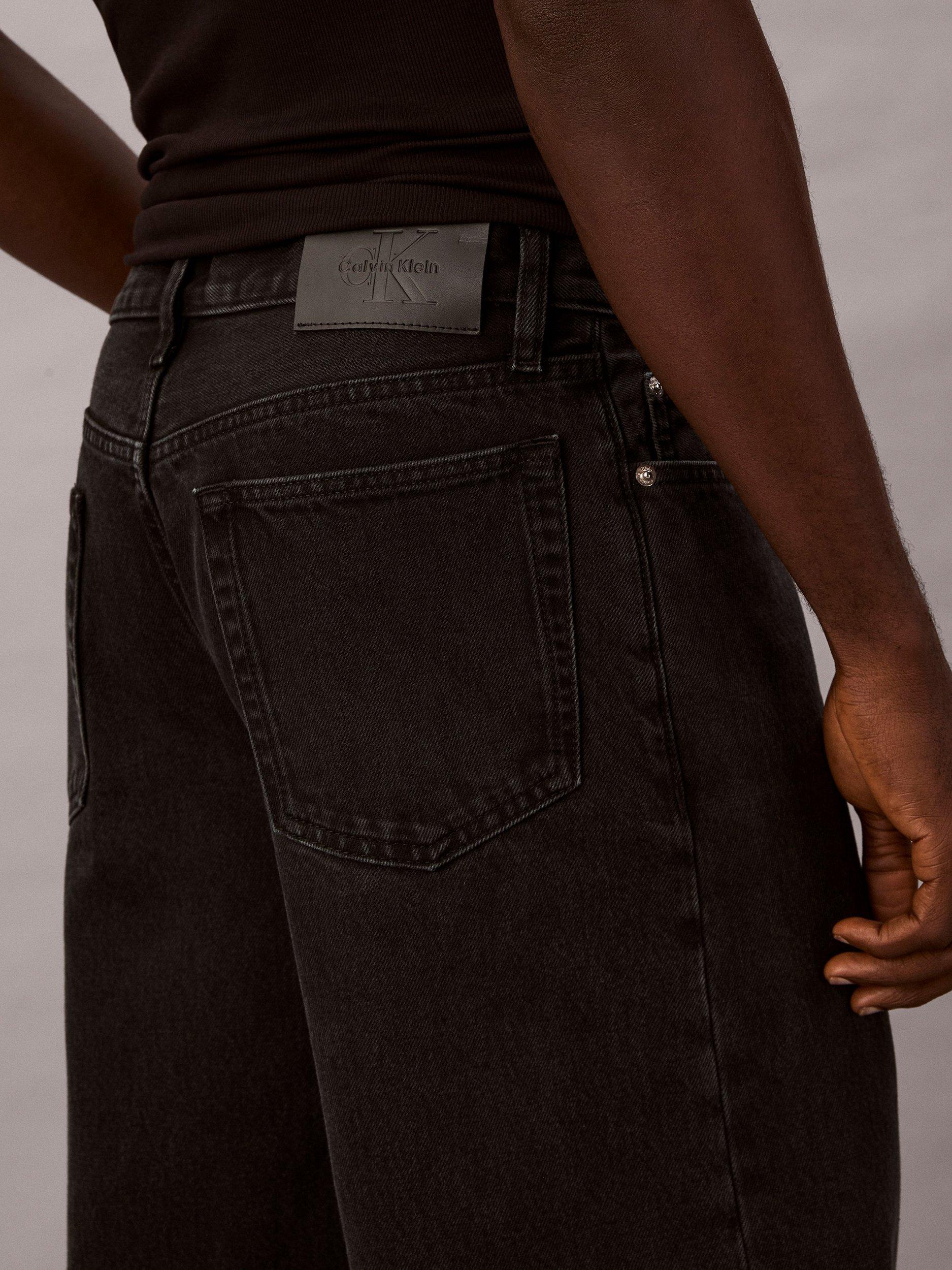 Product image 4 of 6, which shows Calvin Klein Barrel Fit Jeans, Covenant, 29R