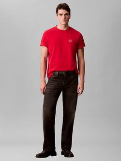 Calvin Klein Matchbox Logo Relaxed Fit T-Shirt, Adrenaline Rush - view 2, Adrenaline Rush