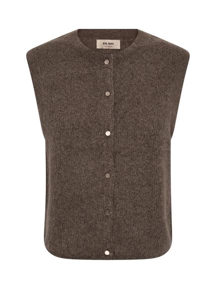 MOS MOSH Almine Wool Rich Tank Top, Falcon, Falcon