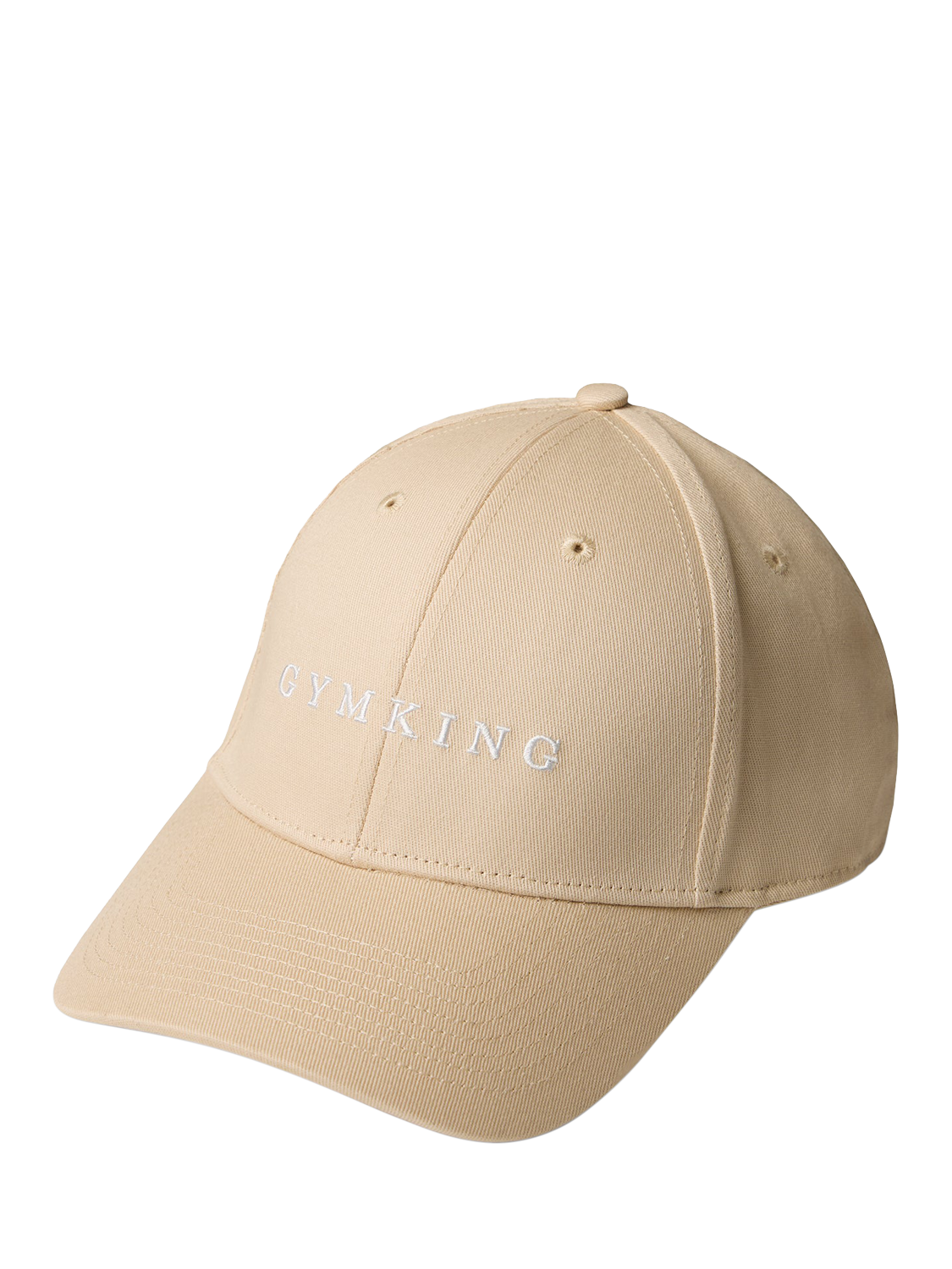Product image 5 of 10, which shows Gym King Cotton Linear Pitcher Cap, Vanilla Cream