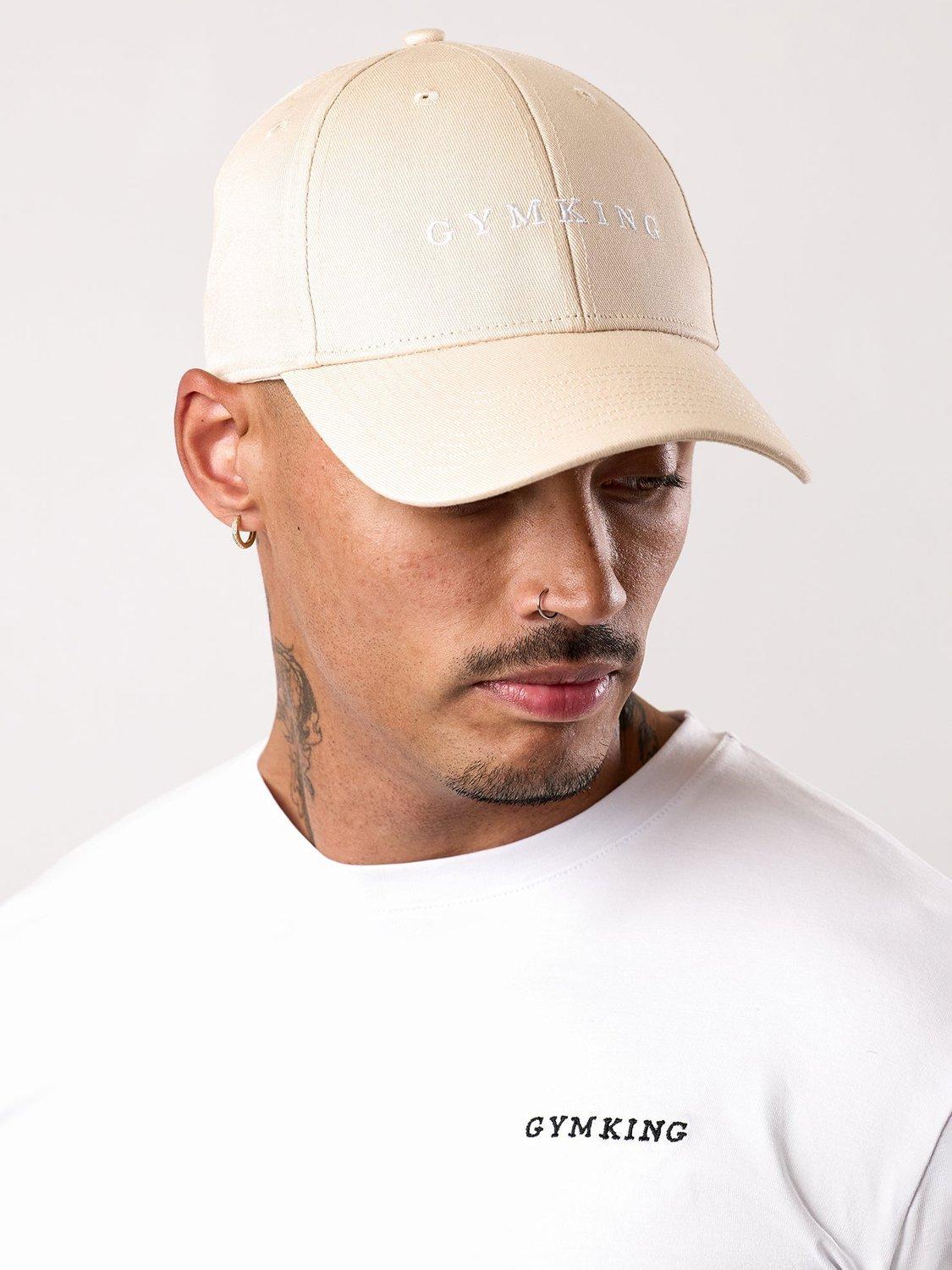 Product image 7 of 10, which shows Gym King Cotton Linear Pitcher Cap, Vanilla Cream
