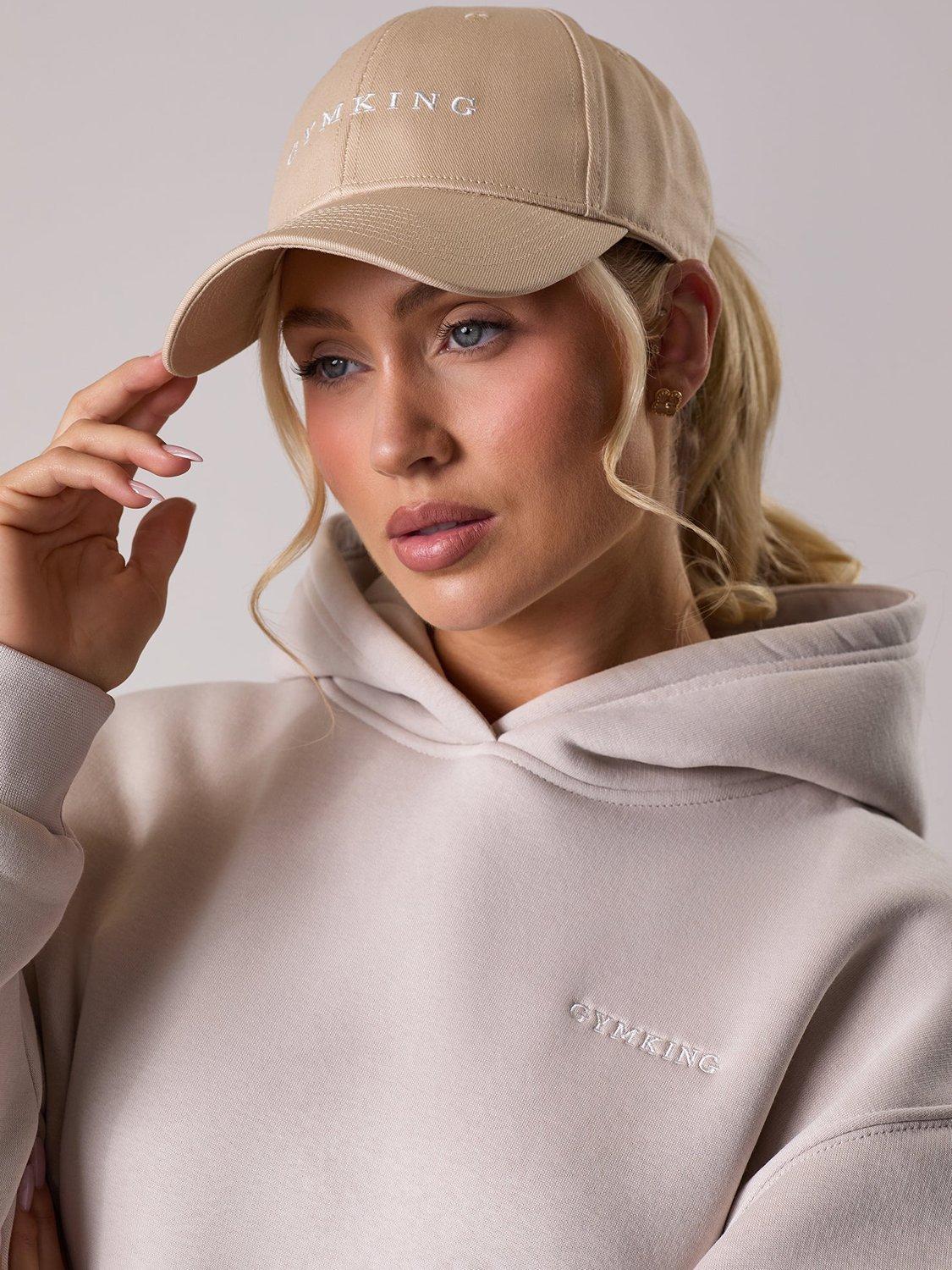 Product image 9 of 10, which shows Gym King Cotton Linear Pitcher Cap, Vanilla Cream