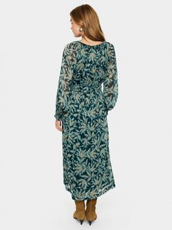 Saint Tropez Maxine Pine Autumn Floral Maxi Dress, Pine/Multi - view 2, Pine/Multi