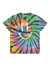 Molo Kids' Pure Cotton Tie Dye Smile T-Shirt, Summer Sand